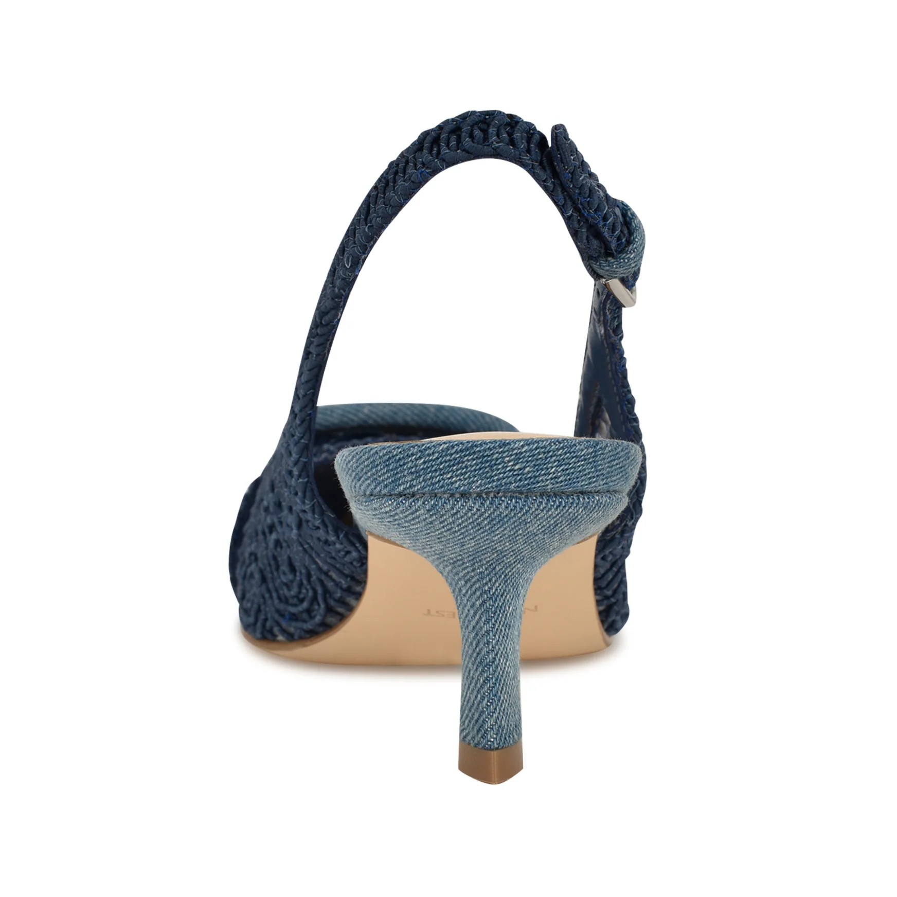 Nolla Woven Slingback Pumps - Image 4