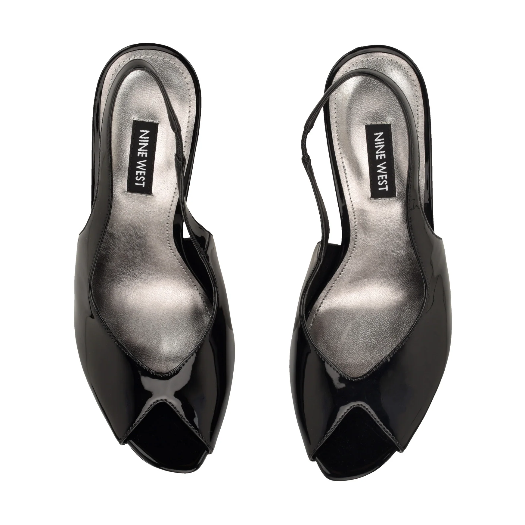 Pretta Peep Toe Slingback Pumps - Image 5
