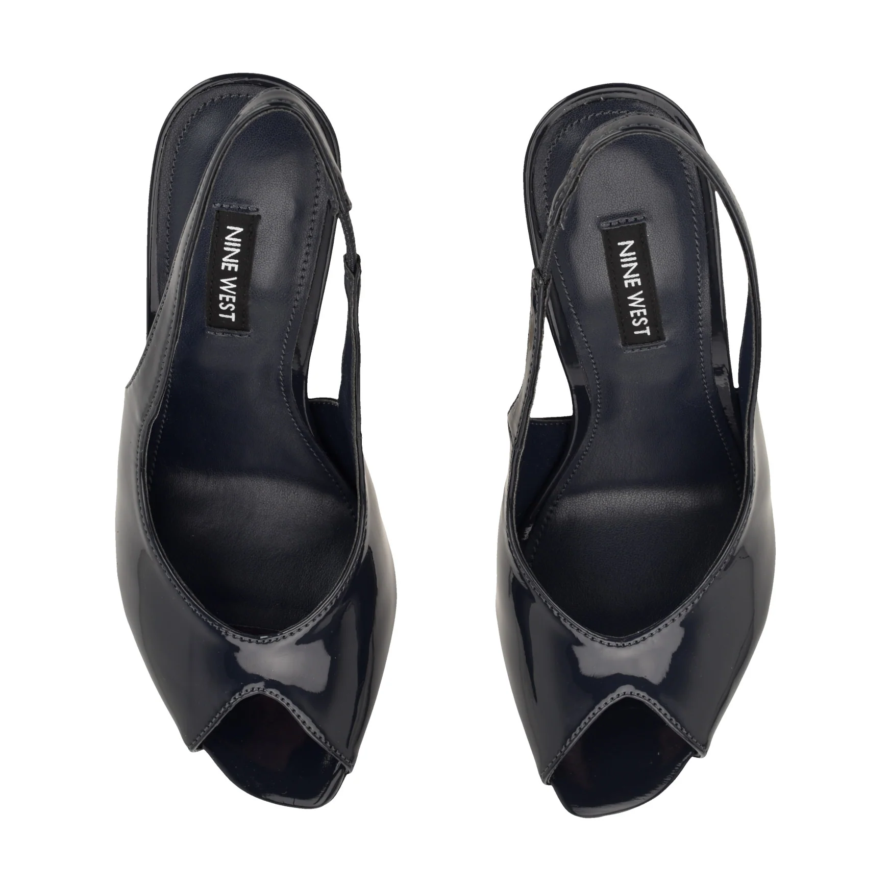 Pretta Peep Toe Slingback Pumps - Image 5
