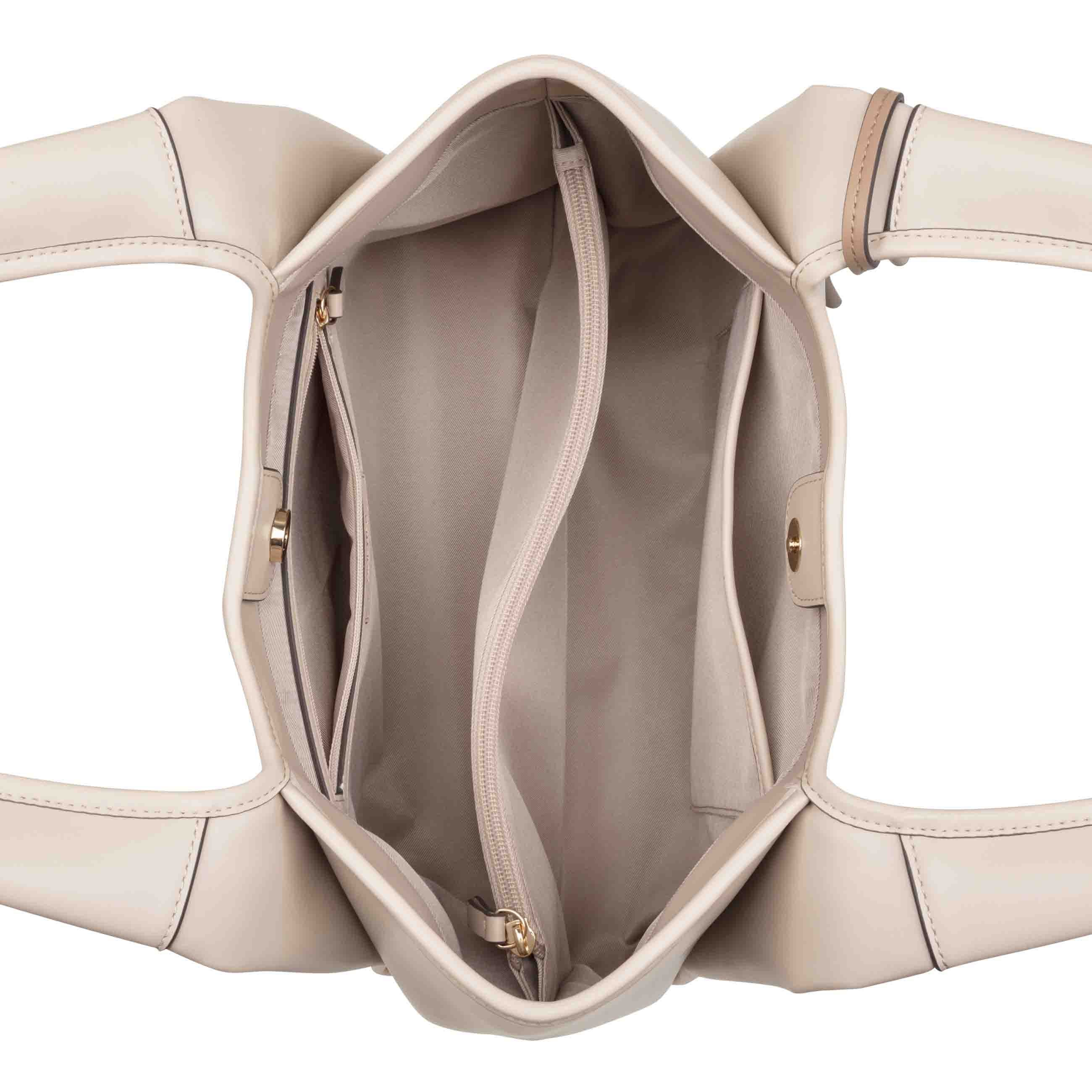 Priya Triple Compartment Shoulder Bag - Image 4