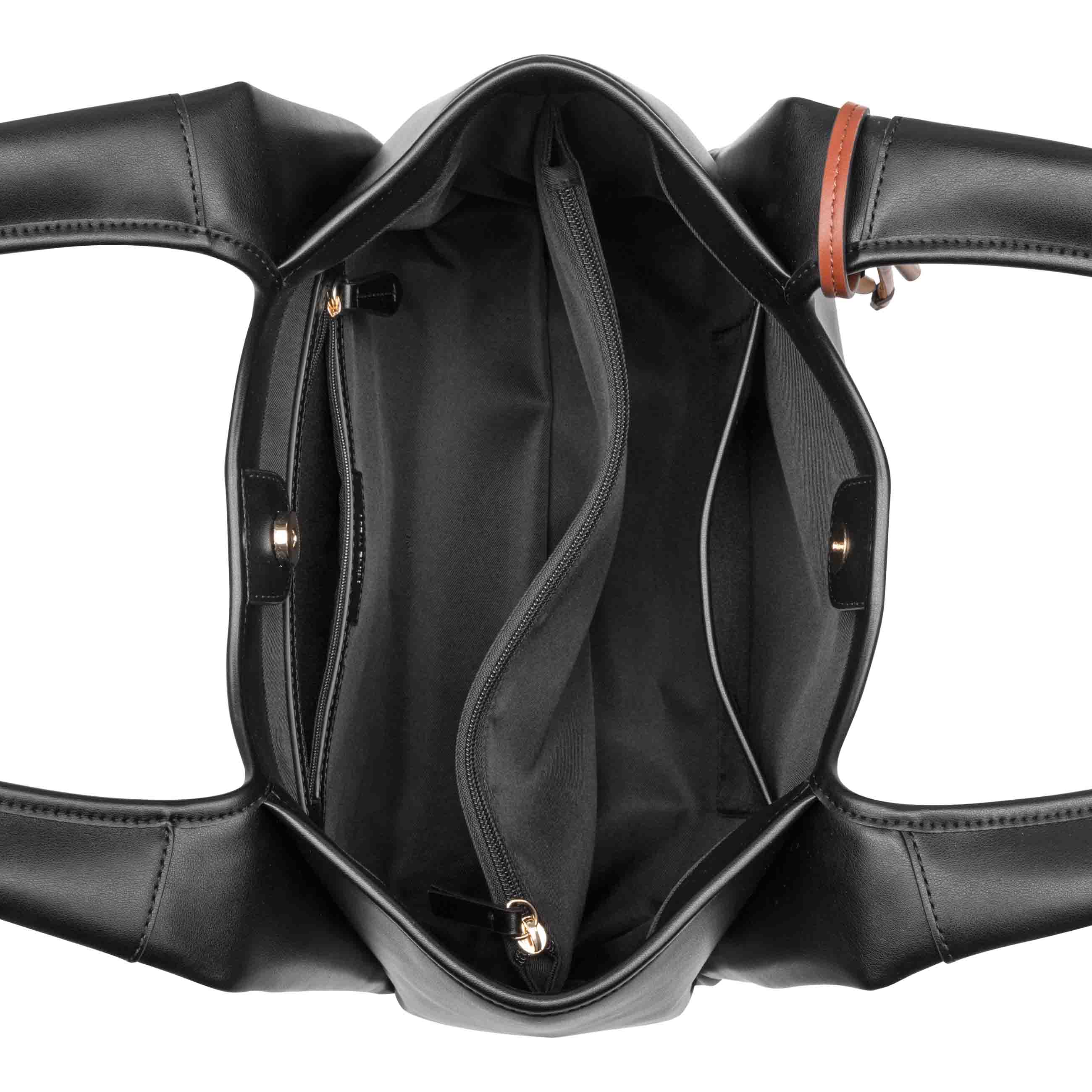Priya Triple Compartment Shoulder Bag - Image 4