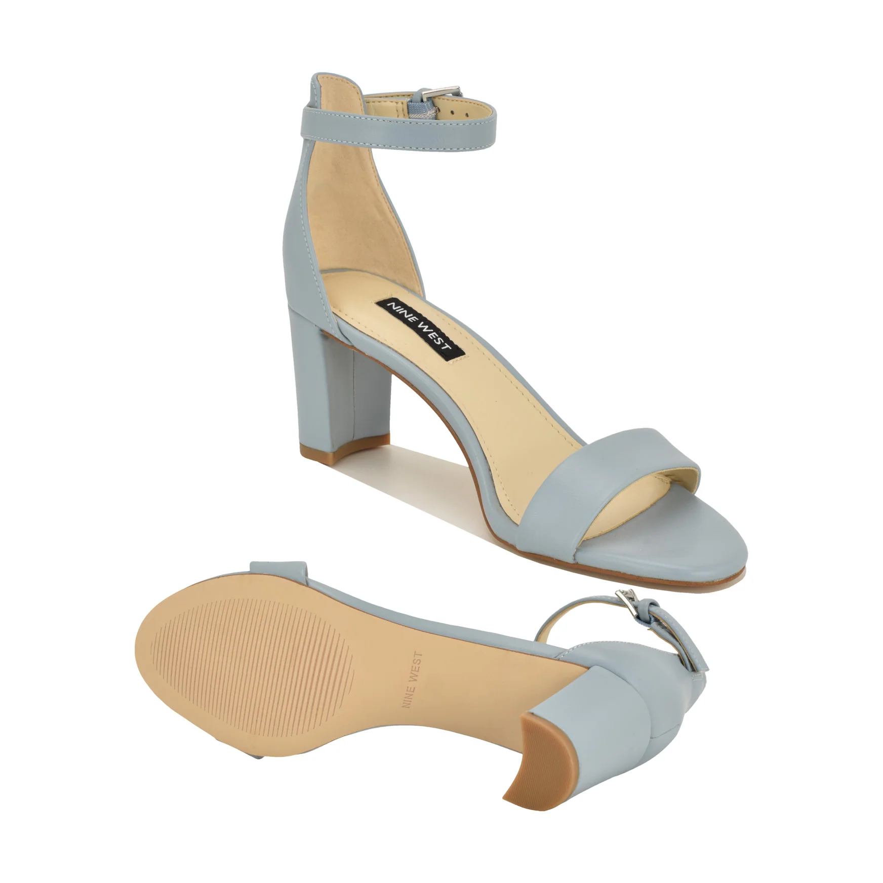 Pruce Ankle Strap Block Heel Sandals - Image 4