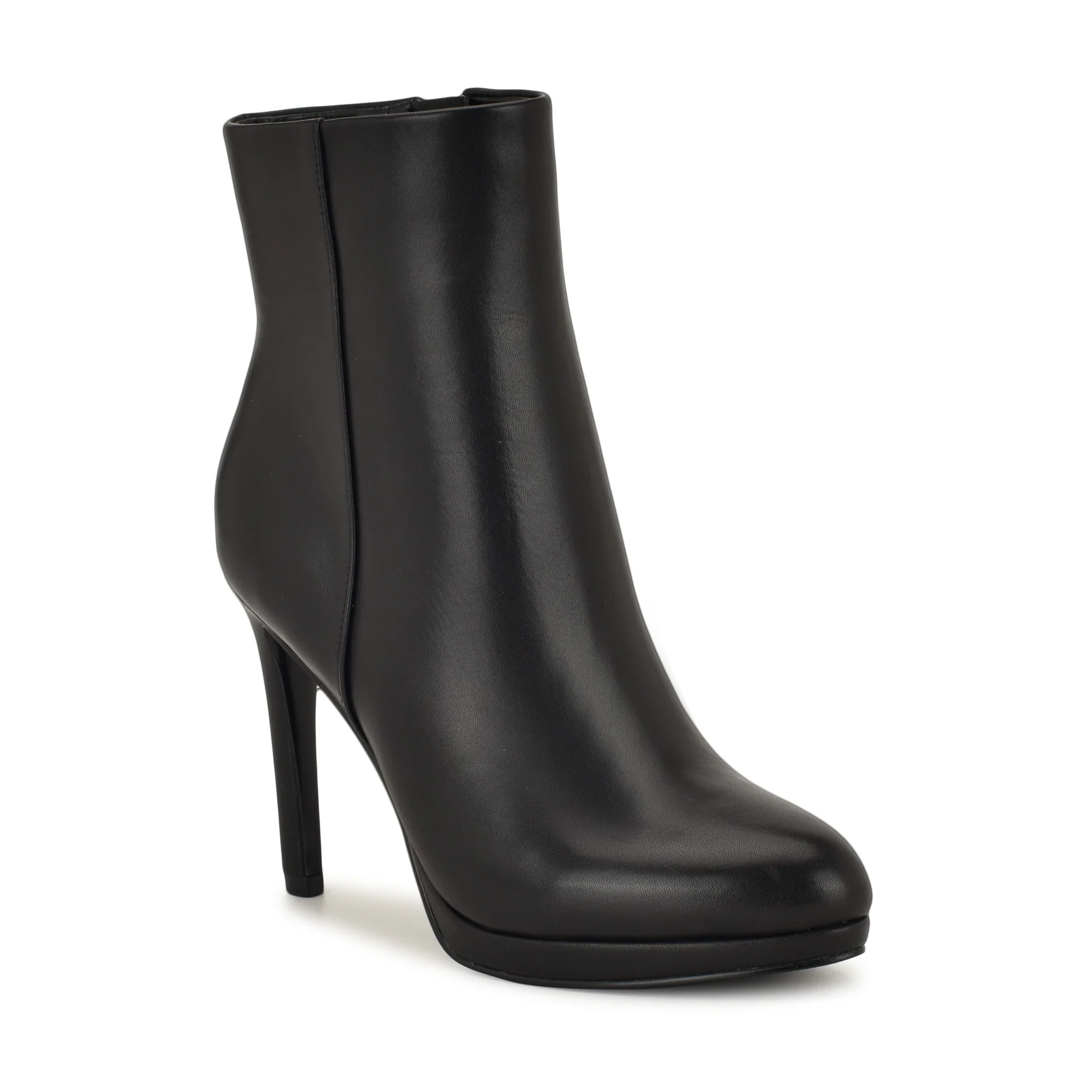Quanette Platform Leather Booties - Image 2