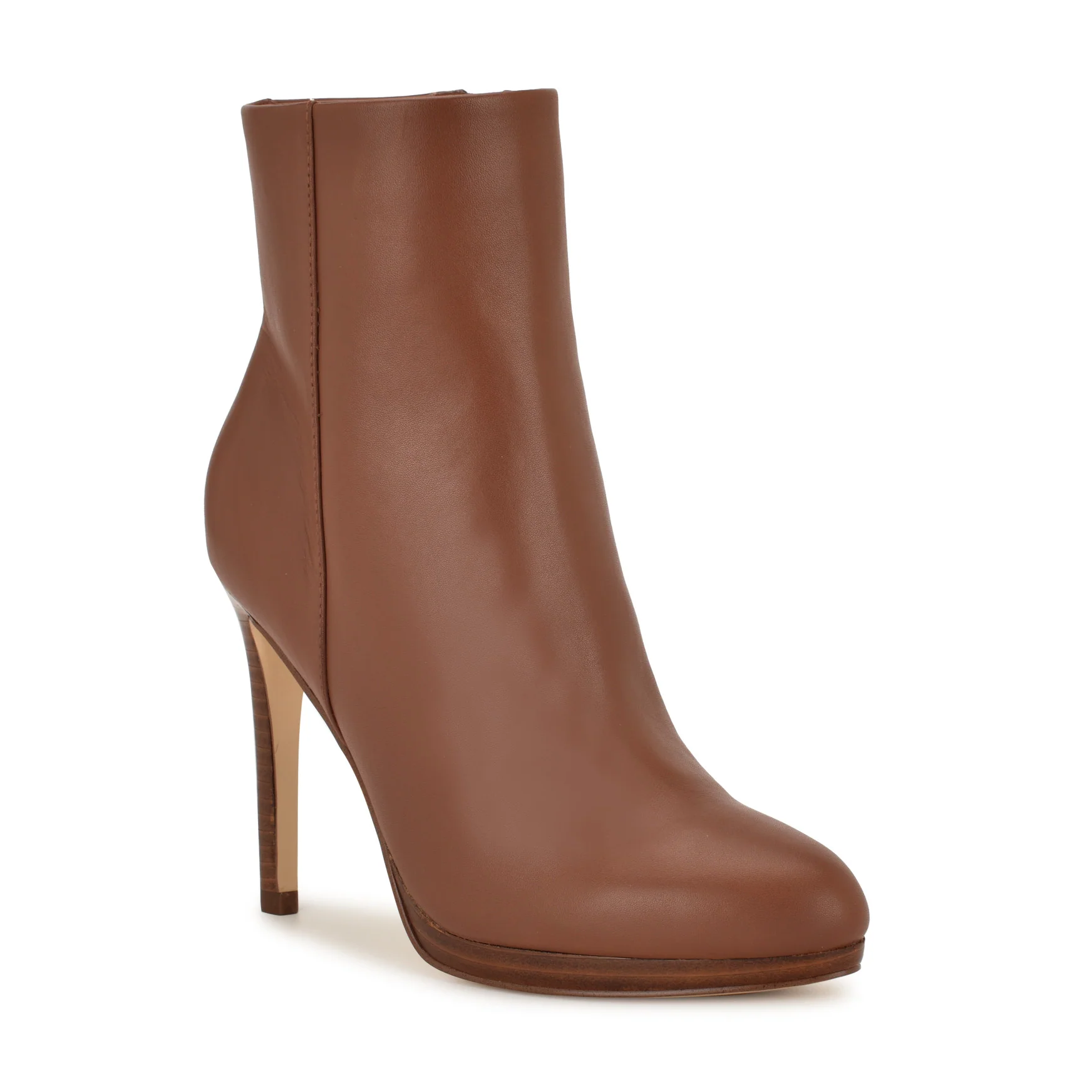 Quanette Platform Leather Booties - Image 2