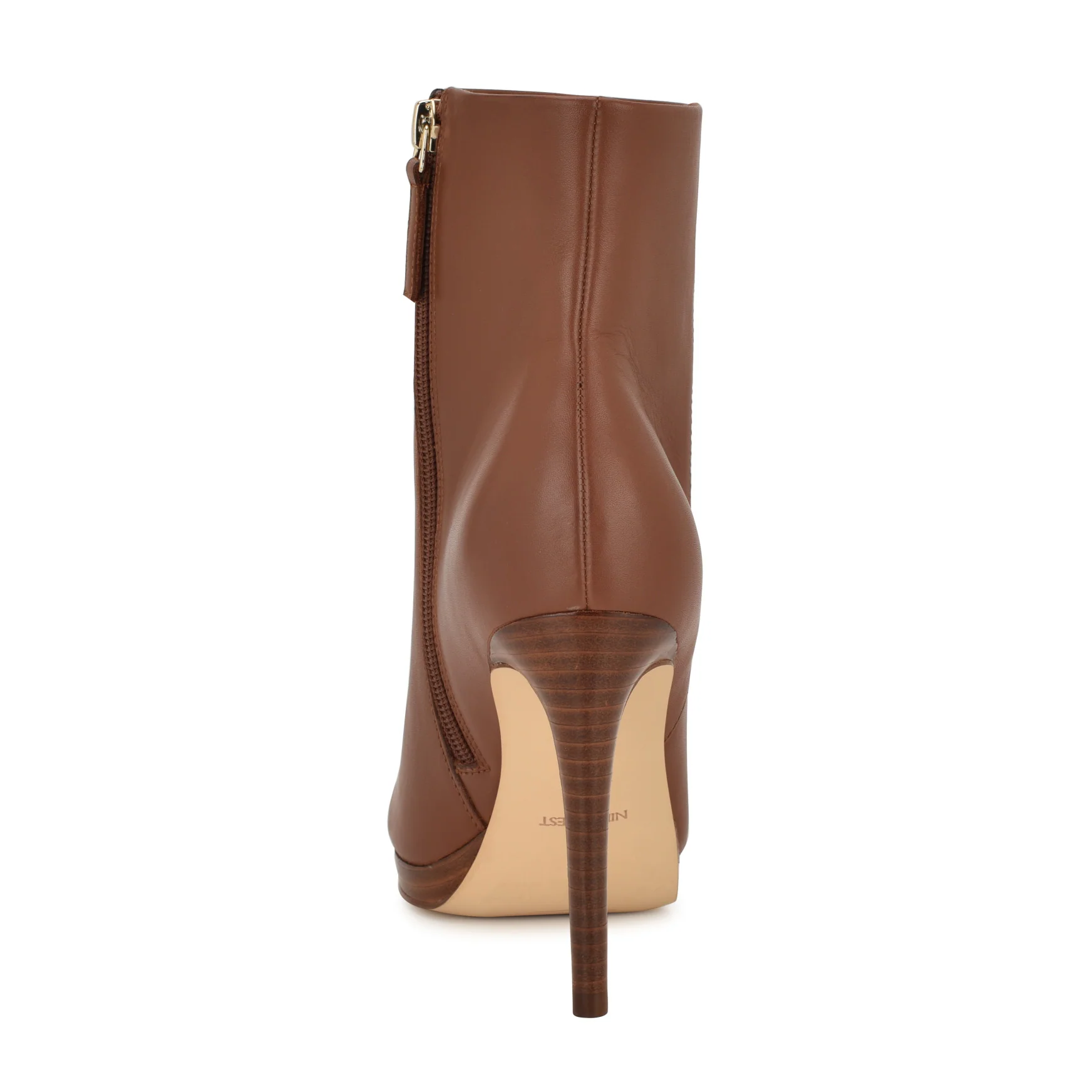 Quanette Platform Leather Booties - Image 4