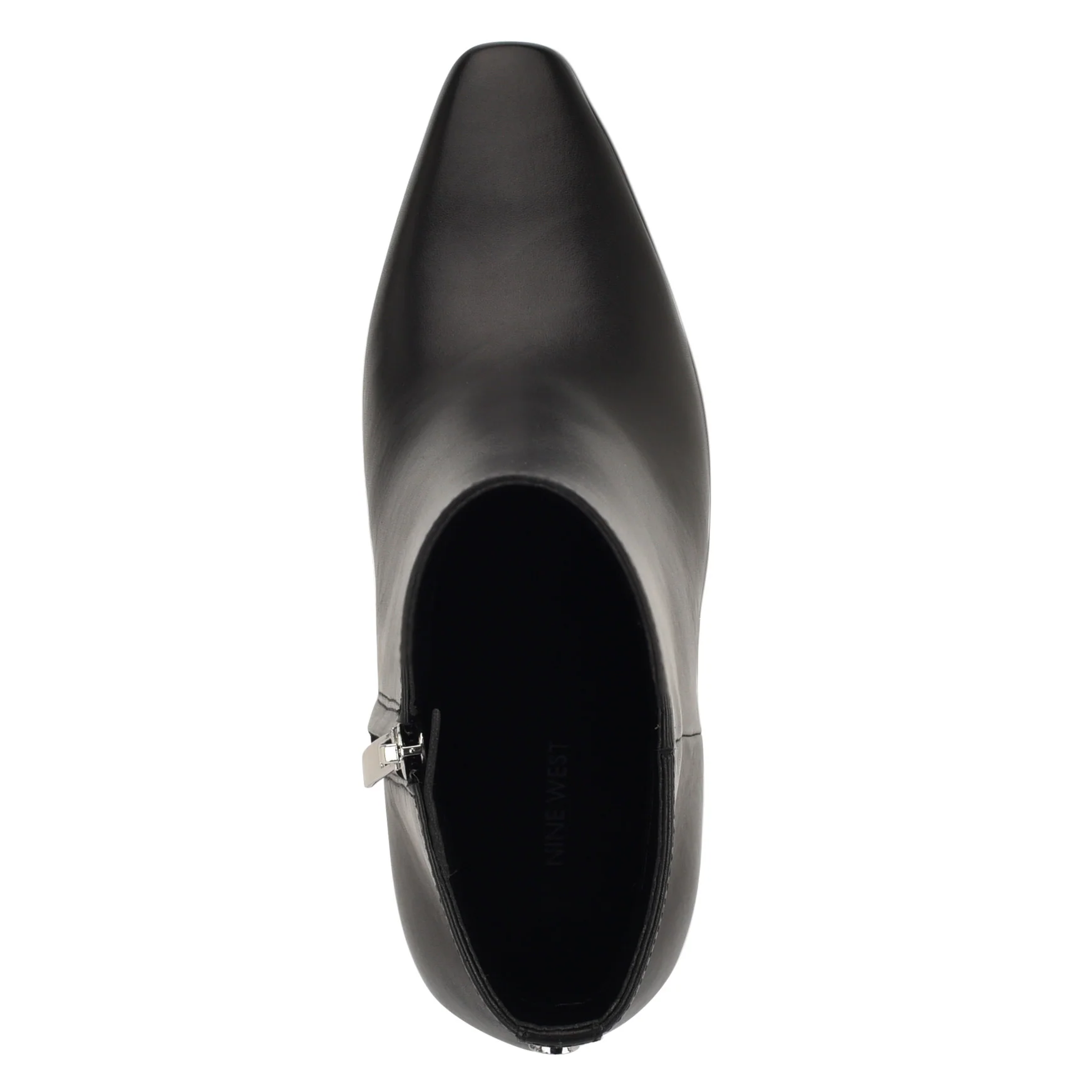 Reraye Block Heel Ankle Leather Booties - Image 3