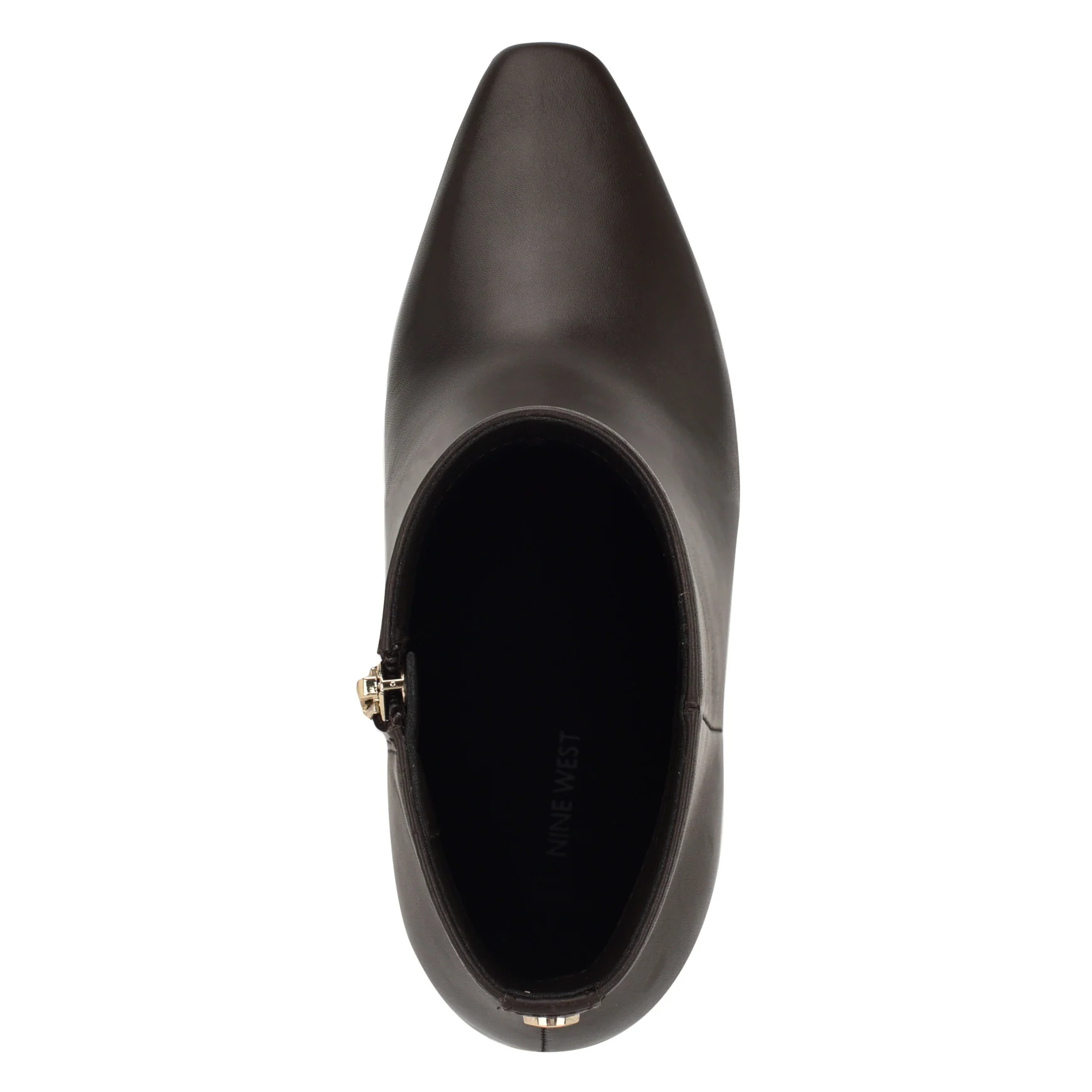 Reraye Block Heel Ankle Leather Booties - Image 3
