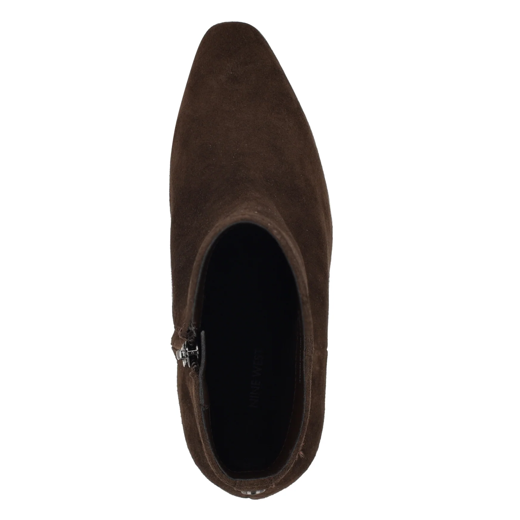 Reraye Block Heel Ankle Leather Booties - Image 3