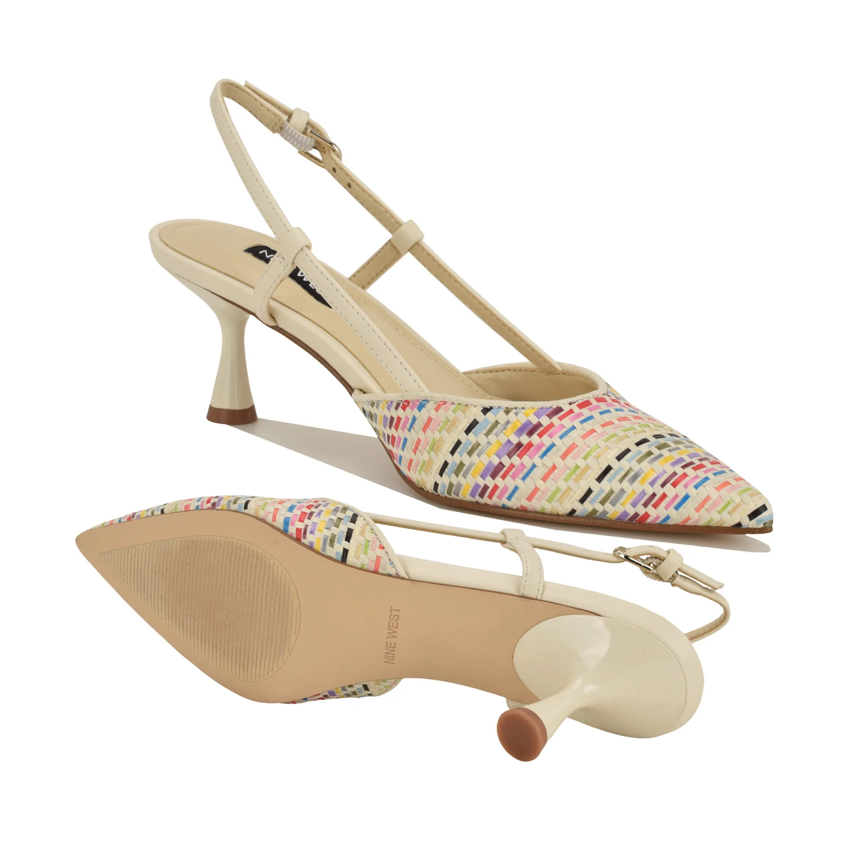 Rhonda Pointy Toe Slingbacks - Image 4