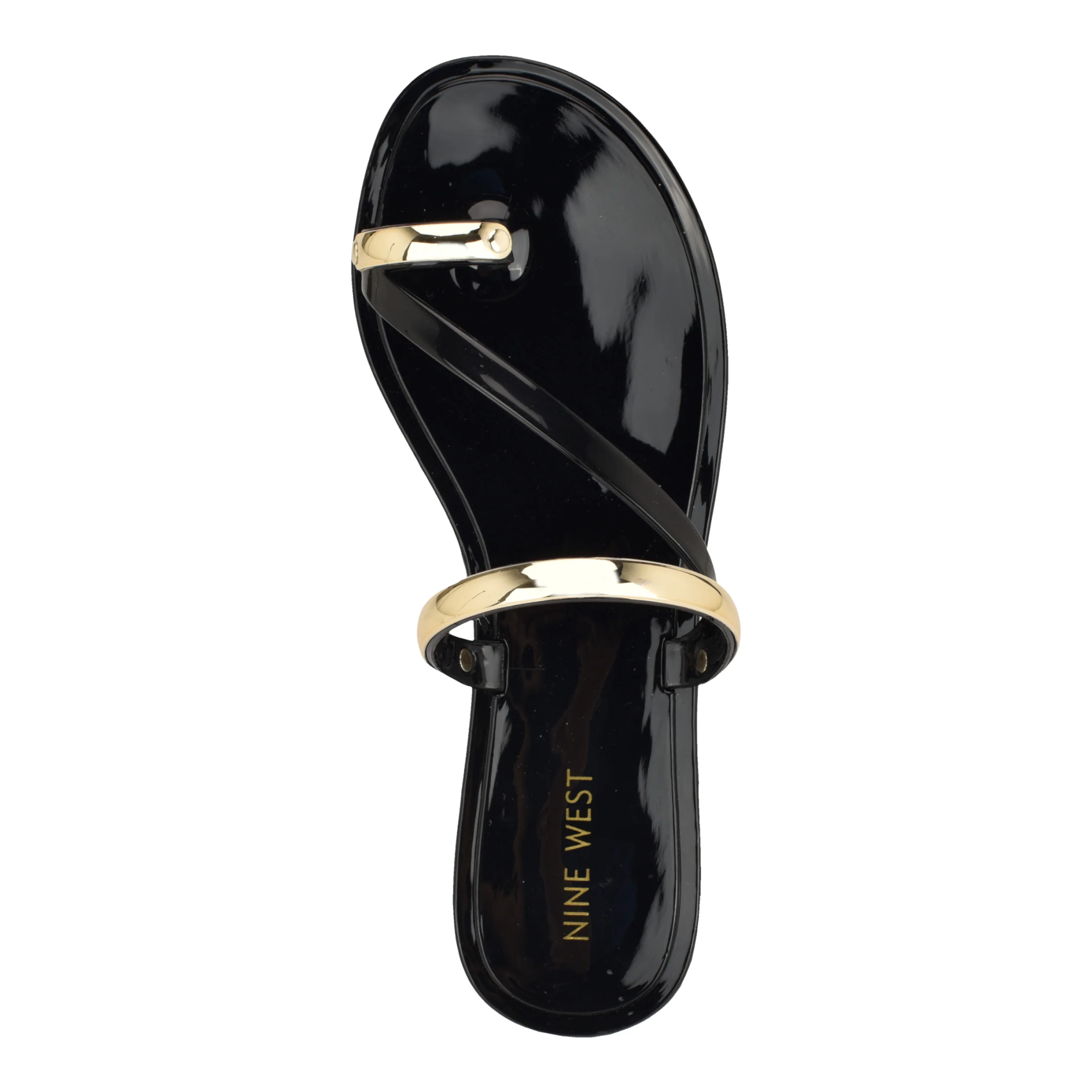 Seashell Jelly Flat Sandals - Image 3