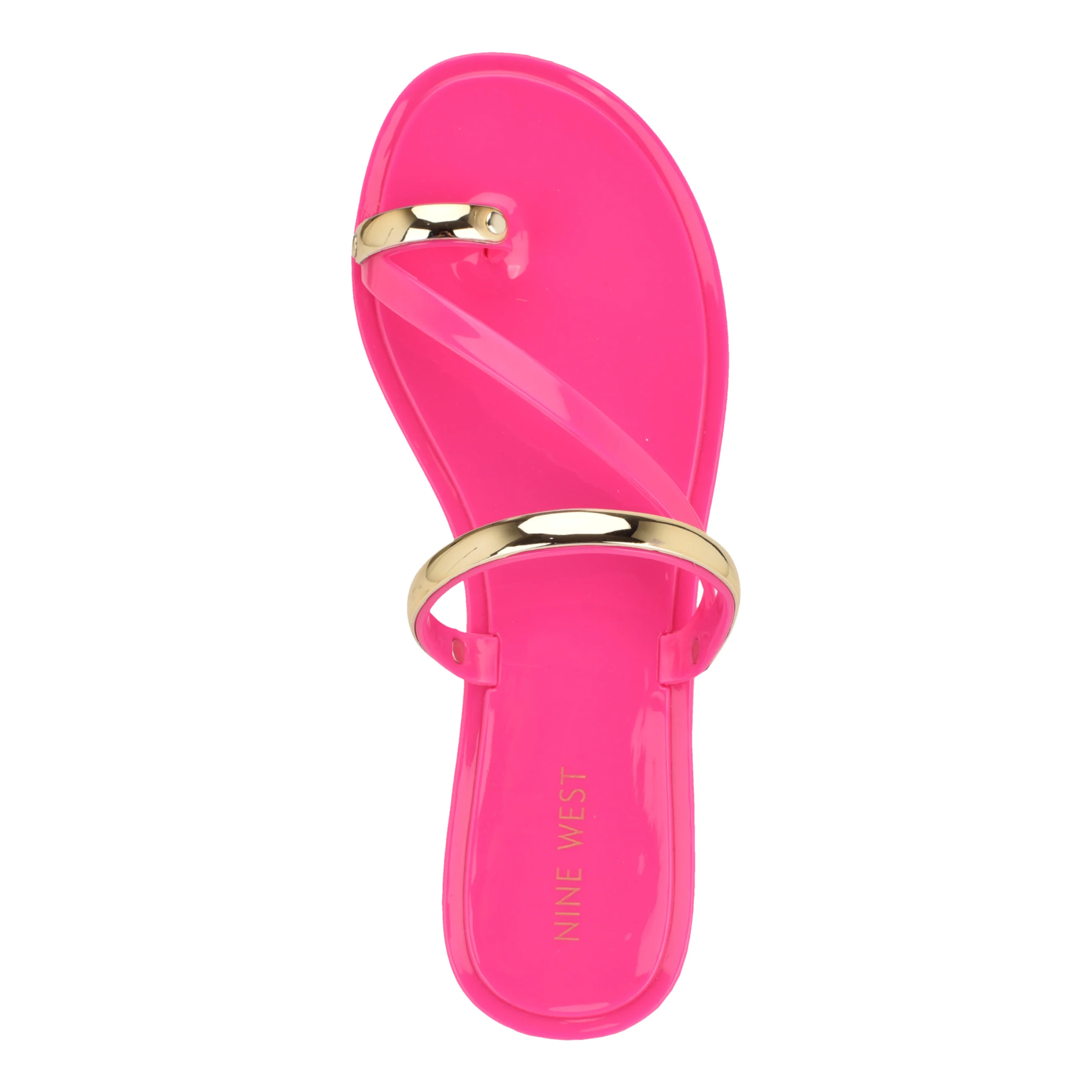 Seashell Jelly Flat Sandals - Image 3
