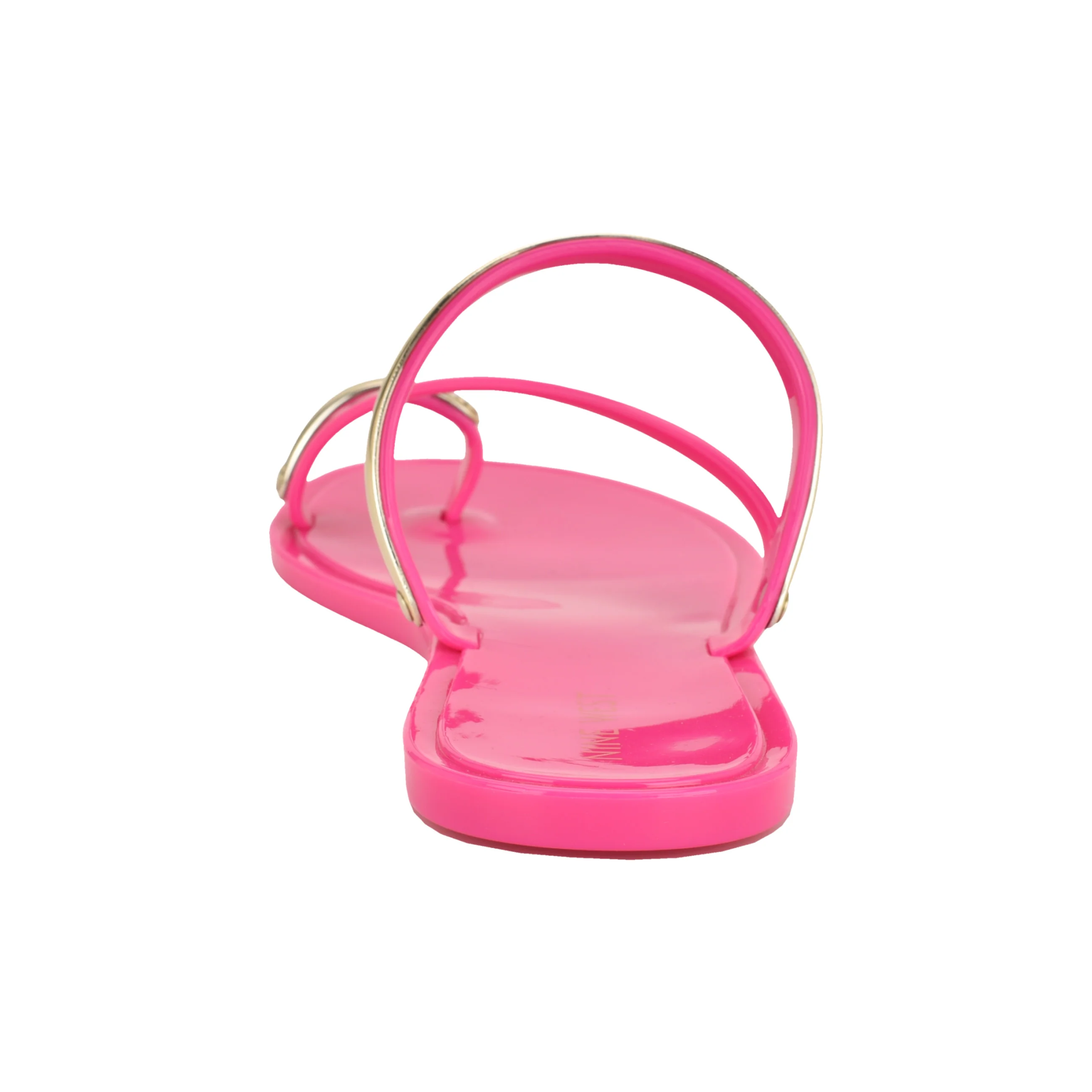Seashell Jelly Flat Sandals - Image 4