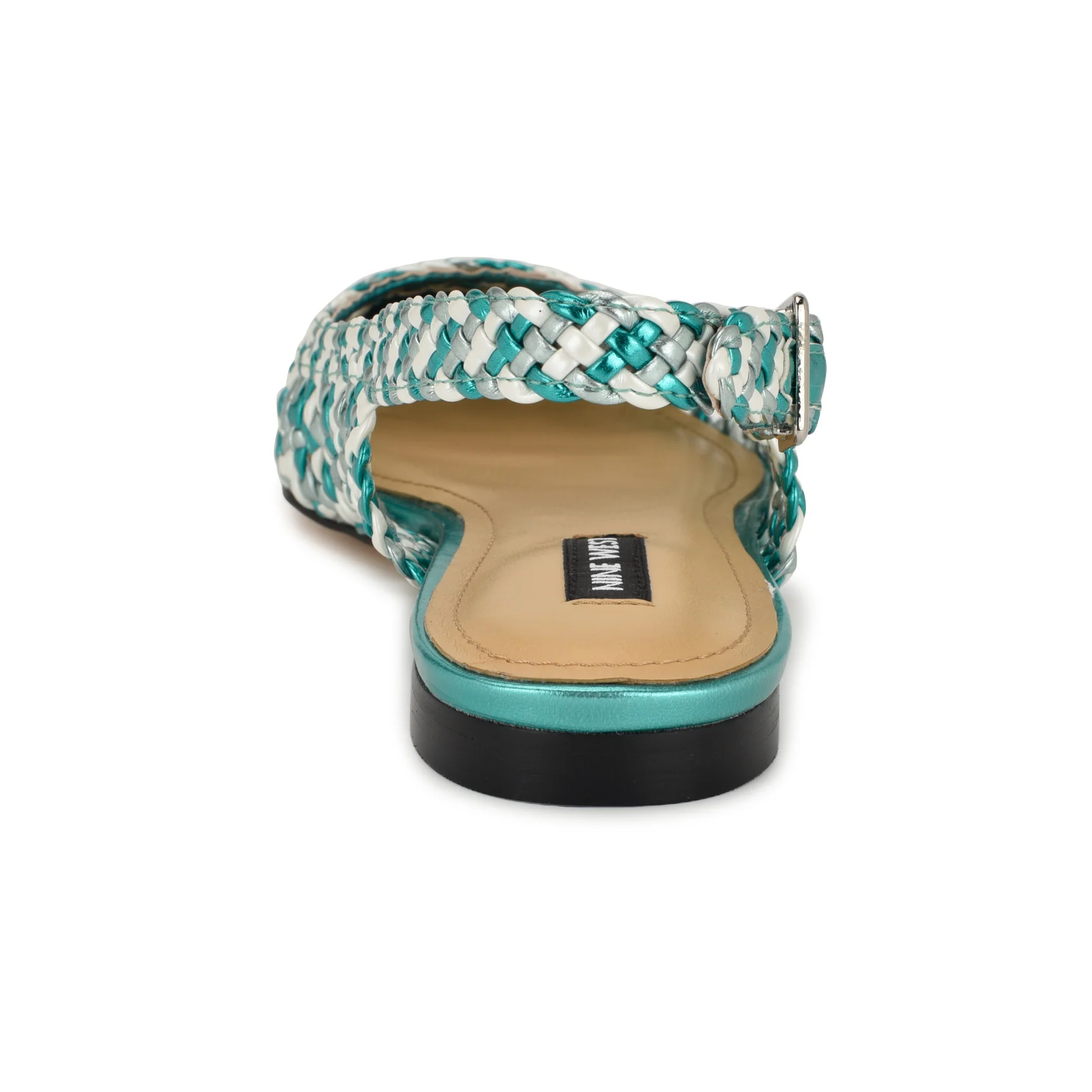 Soel Woven Slingback Flats - Image 4