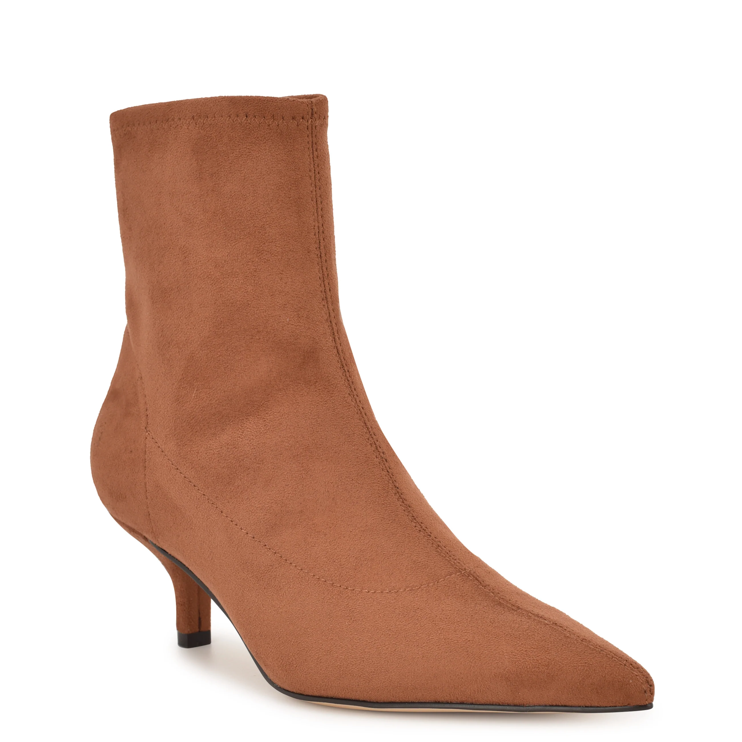Tabbie Kitten Heel Ankle Booties - Image 2